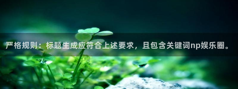 天辰娱乐体育平台登录入口：严格规则：标题生成应符合上述要求，且包含关键词np娱乐