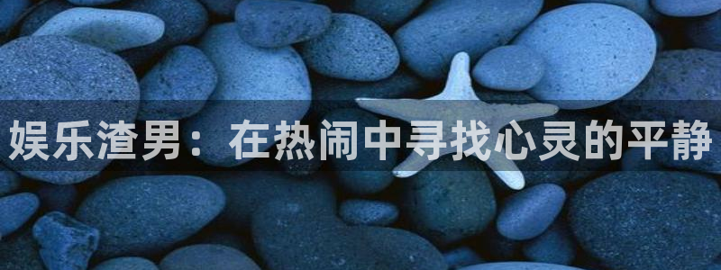 天辰娱乐体育论坛：娱乐渣男：在热闹中寻找心灵的平静