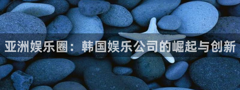 天辰娱乐注册登录入口：亚洲娱乐圈：韩国娱乐公司的崛起与创新